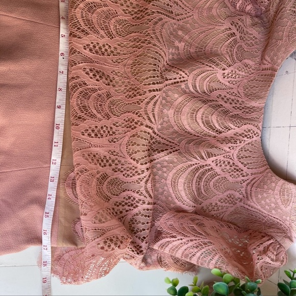 DRESS THE POPULATION🎀sheath dress rose gold XL - Picture 8 of 8